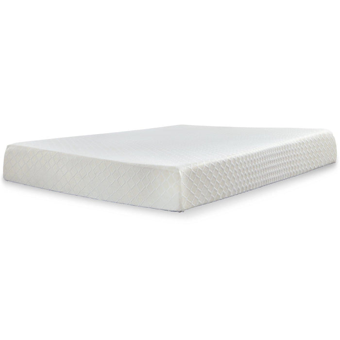 10 Inch Chime Memory Foam Mattress Set - Red Gate Home Furnishings (Ball Ground, GA)