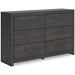 Hollivern Dresser and Mirror - Red Gate Home Furnishings (Ball Ground, GA)