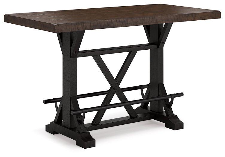 Valebeck Counter Height Dining Table - Red Gate Home Furnishings (Ball Ground, GA)