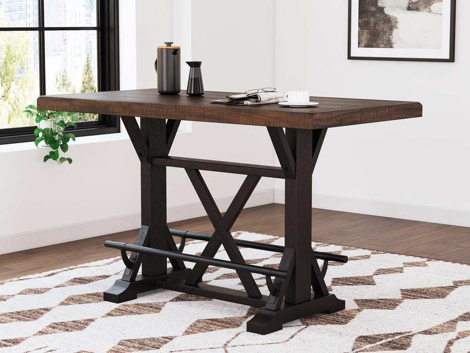 Valebeck Counter Height Dining Table - Red Gate Home Furnishings (Ball Ground, GA)