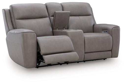 5Z-Comfort Power Reclining Loveseat with Console - Red Gate Home Furnishings (Ball Ground, GA)