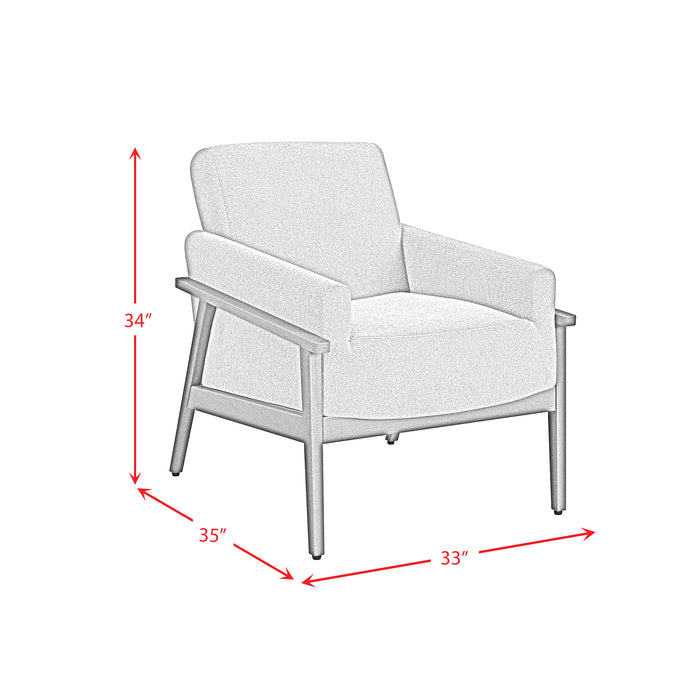 Ava Chair in Langley Cocoa - Red Gate Home Furnishings (Ball Ground, GA)