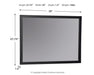 Danziar Bedroom Mirror - Red Gate Home Furnishings (Ball Ground, GA)