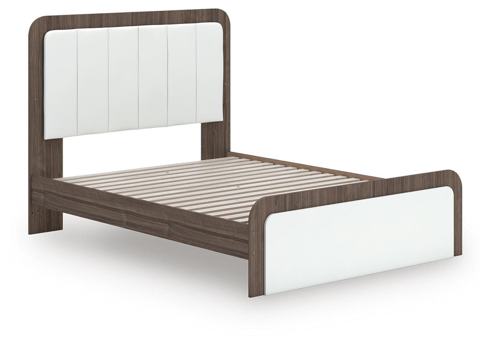 Kendanport Upholstered Bed - Red Gate Home Furnishings (Ball Ground, GA)