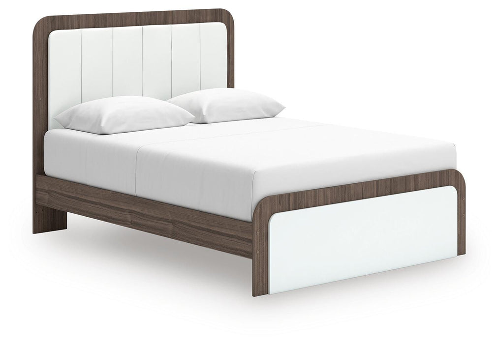 Kendanport Upholstered Bed - Red Gate Home Furnishings (Ball Ground, GA)