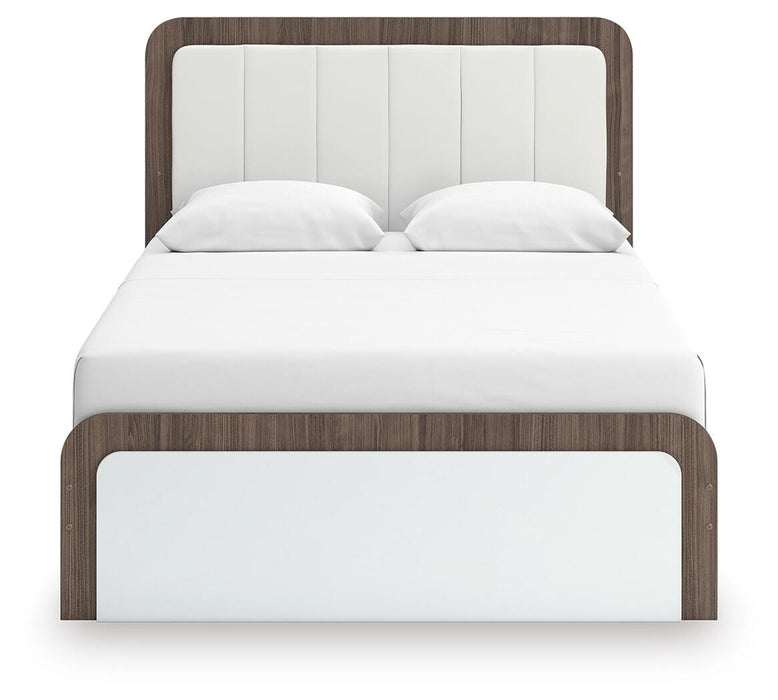 Kendanport Upholstered Bed - Red Gate Home Furnishings (Ball Ground, GA)