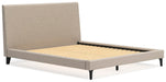 Cielden Upholstered Bed with Roll Slats - Red Gate Home Furnishings (Ball Ground, GA)