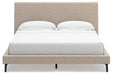 Cielden Upholstered Bed with Roll Slats - Red Gate Home Furnishings (Ball Ground, GA)