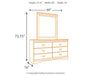 Huey Vineyard Bedroom Set - Red Gate Home Furnishings (Ball Ground, GA)