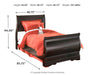 Huey Vineyard Bedroom Set - Red Gate Home Furnishings (Ball Ground, GA)