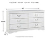 Anarasia Dresser - Red Gate Home Furnishings (Ball Ground, GA)