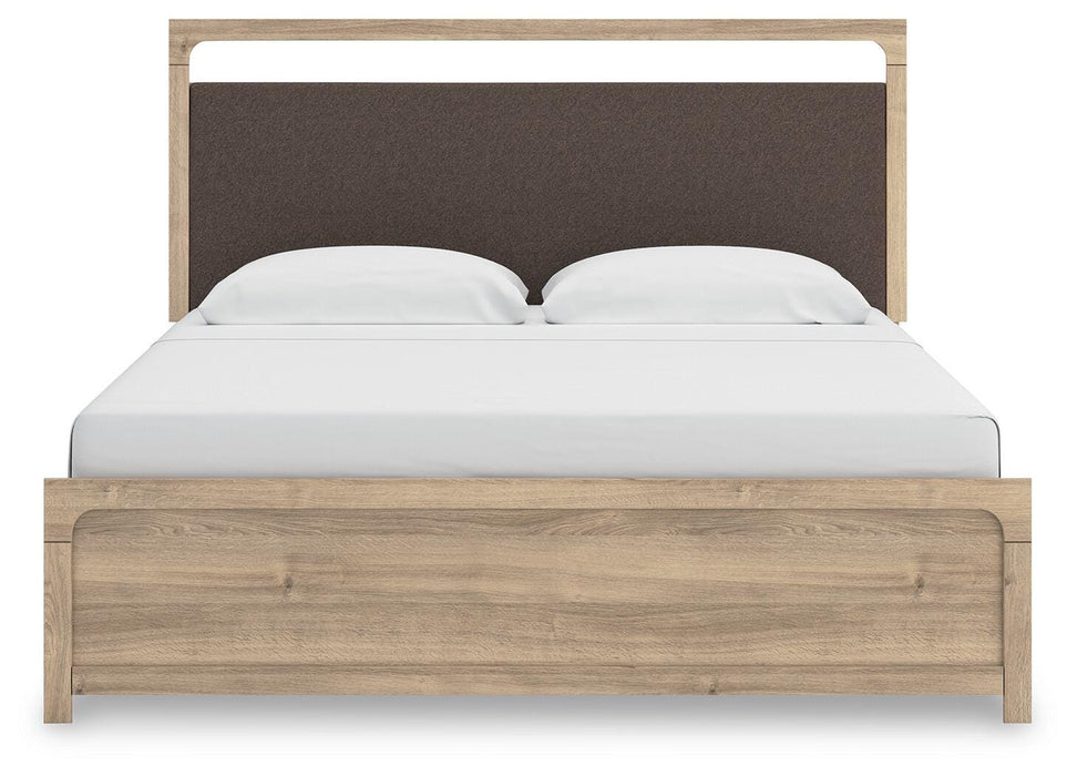 Kinlanni Upholstered Bed - Red Gate Home Furnishings (Ball Ground, GA)