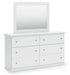 Bostwick Shoals Dresser and Mirror - Red Gate Home Furnishings (Ball Ground, GA)