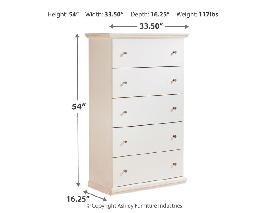 Bostwick Shoals Youth Chest of Drawers - Red Gate Home Furnishings (Ball Ground, GA)