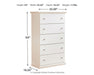 Bostwick Shoals Youth Chest of Drawers - Red Gate Home Furnishings (Ball Ground, GA)