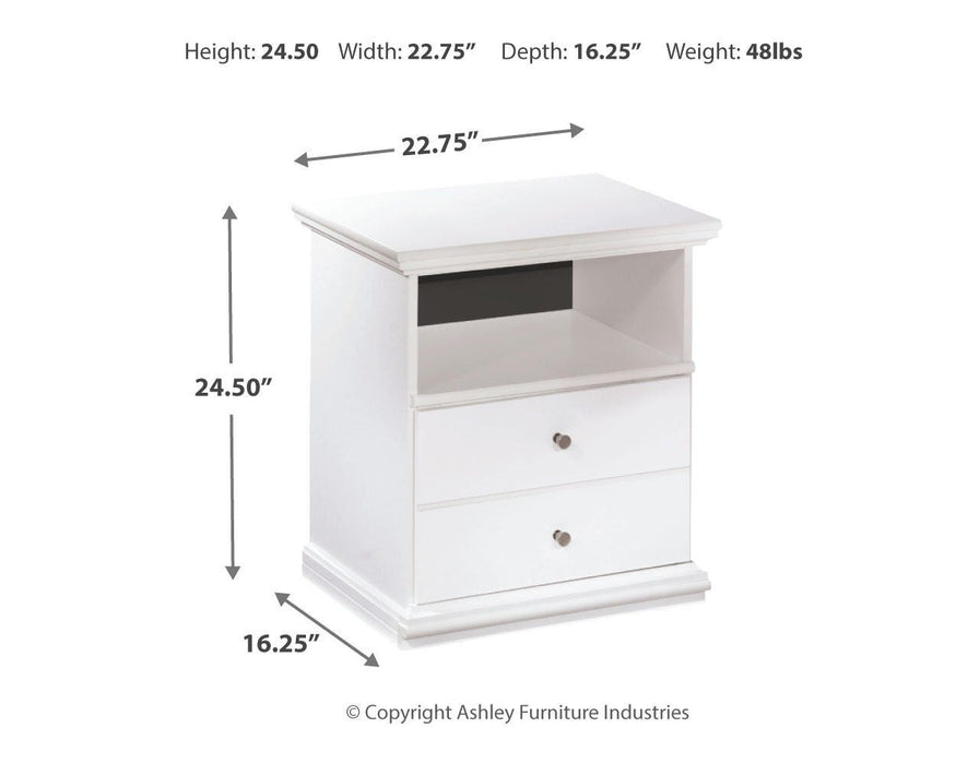 Bostwick Shoals Nightstand - Red Gate Home Furnishings (Ball Ground, GA)