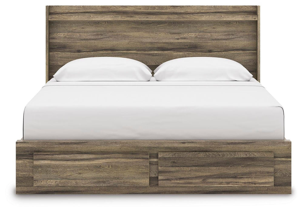 Elbrim Panel Storage Bed - Red Gate Home Furnishings (Ball Ground, GA)