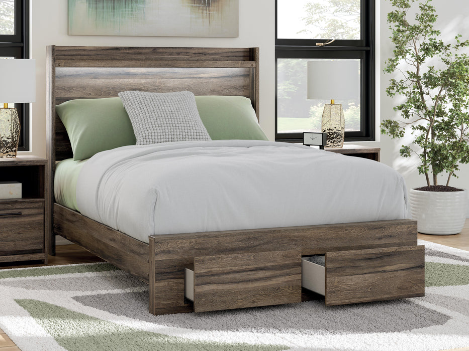 Elbrim Panel Storage Bed - Red Gate Home Furnishings (Ball Ground, GA)