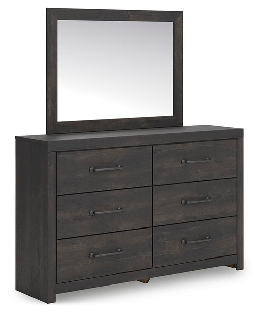 Hollivern Dresser and Mirror - Red Gate Home Furnishings (Ball Ground, GA)