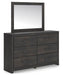 Hollivern Dresser and Mirror - Red Gate Home Furnishings (Ball Ground, GA)