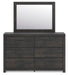Hollivern Dresser and Mirror - Red Gate Home Furnishings (Ball Ground, GA)