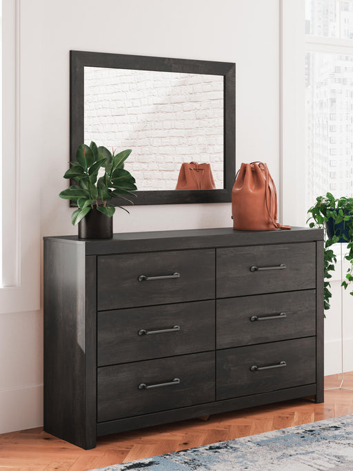 Hollivern Dresser and Mirror - Red Gate Home Furnishings (Ball Ground, GA)