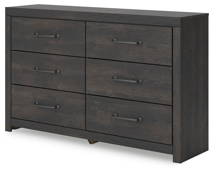Hollivern Dresser and Mirror - Red Gate Home Furnishings (Ball Ground, GA)