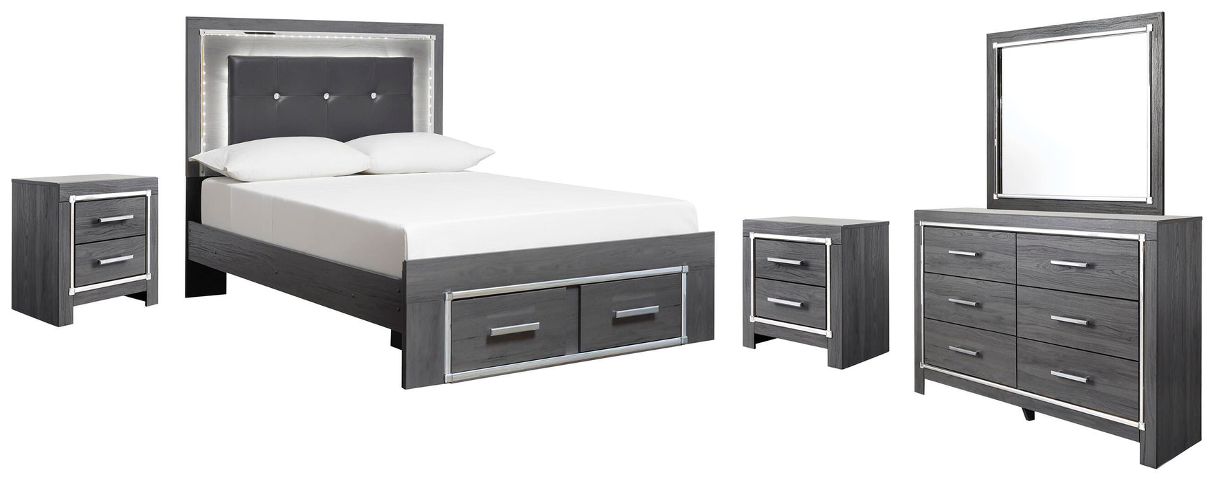 Lodanna Bedroom Set - Red Gate Home Furnishings (Ball Ground, GA)