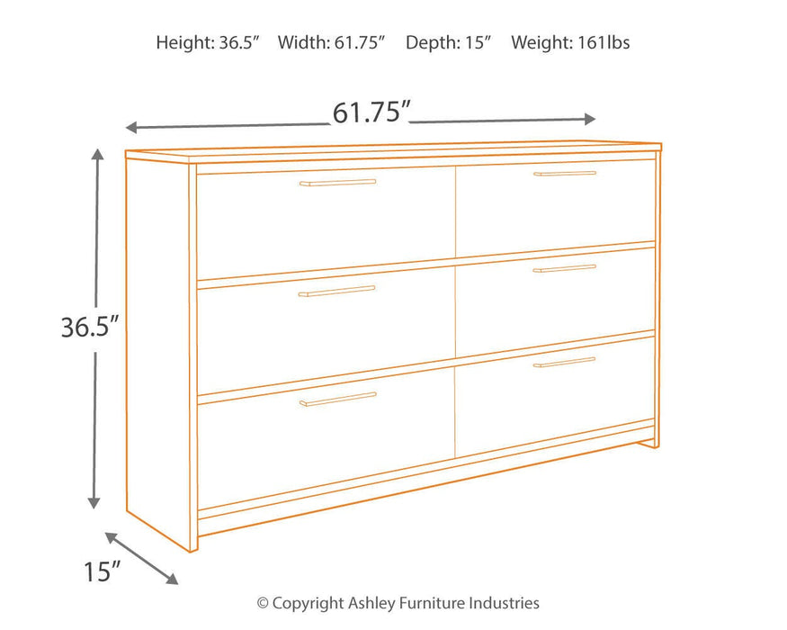 Baystorm Dresser - Red Gate Home Furnishings (Ball Ground, GA)