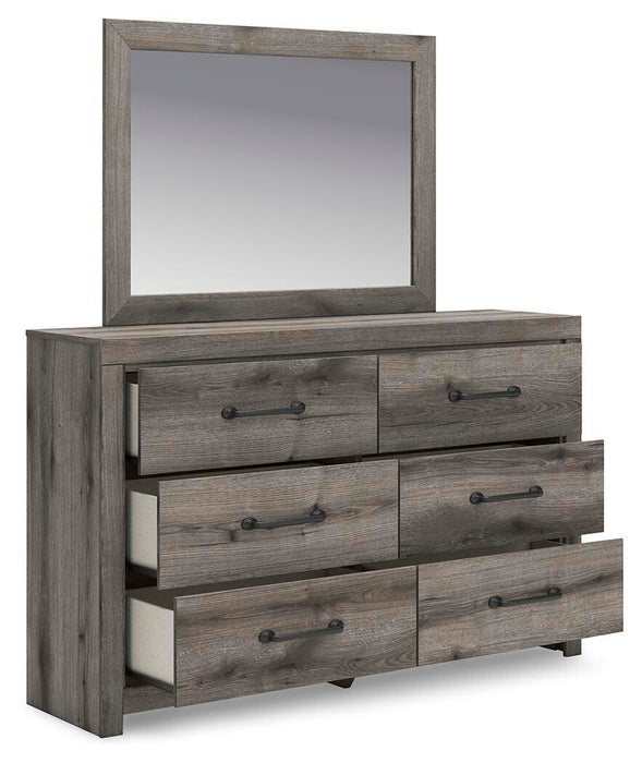 Graystorm Dresser and Mirror - Red Gate Home Furnishings (Ball Ground, GA)