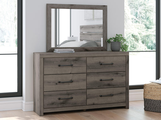 Graystorm Dresser and Mirror - Red Gate Home Furnishings (Ball Ground, GA)