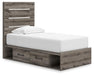 Graystorm Bed with Storage - Red Gate Home Furnishings (Ball Ground, GA)