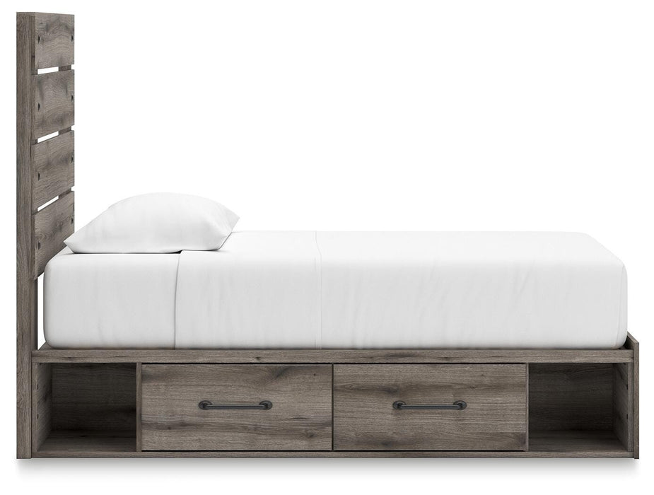 Graystorm Bed with Storage - Red Gate Home Furnishings (Ball Ground, GA)