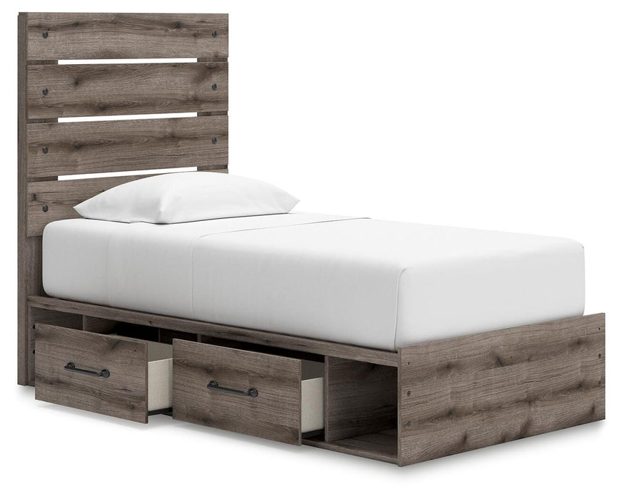 Graystorm Bed with Storage - Red Gate Home Furnishings (Ball Ground, GA)