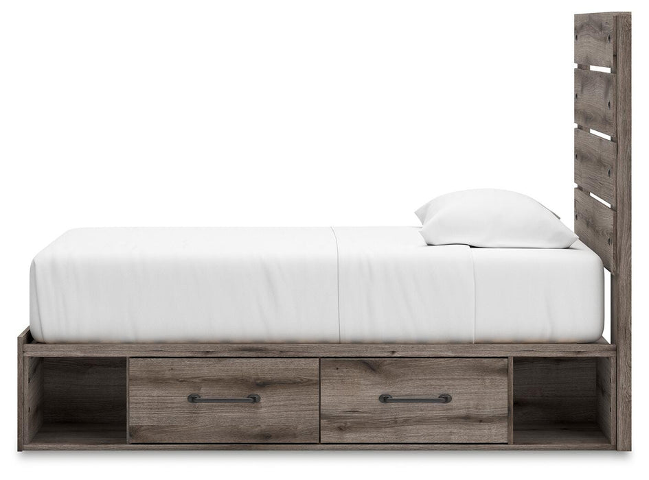 Graystorm Bed with Storage - Red Gate Home Furnishings (Ball Ground, GA)