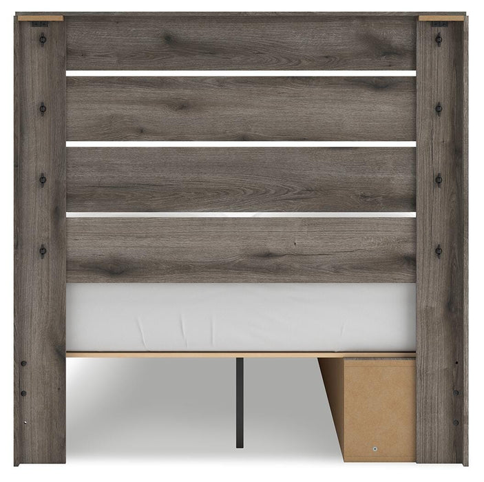 Graystorm Bed with Storage - Red Gate Home Furnishings (Ball Ground, GA)