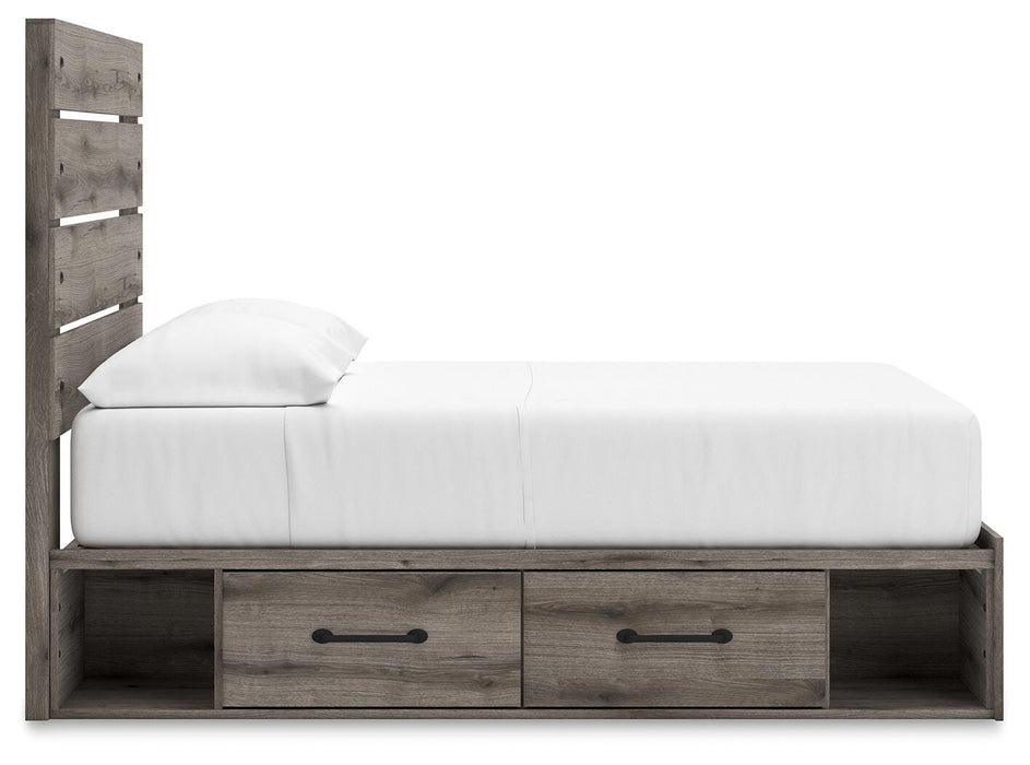 Graystorm Bed with Storage - Red Gate Home Furnishings (Ball Ground, GA)