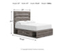 Graystorm Bed with Storage - Red Gate Home Furnishings (Ball Ground, GA)