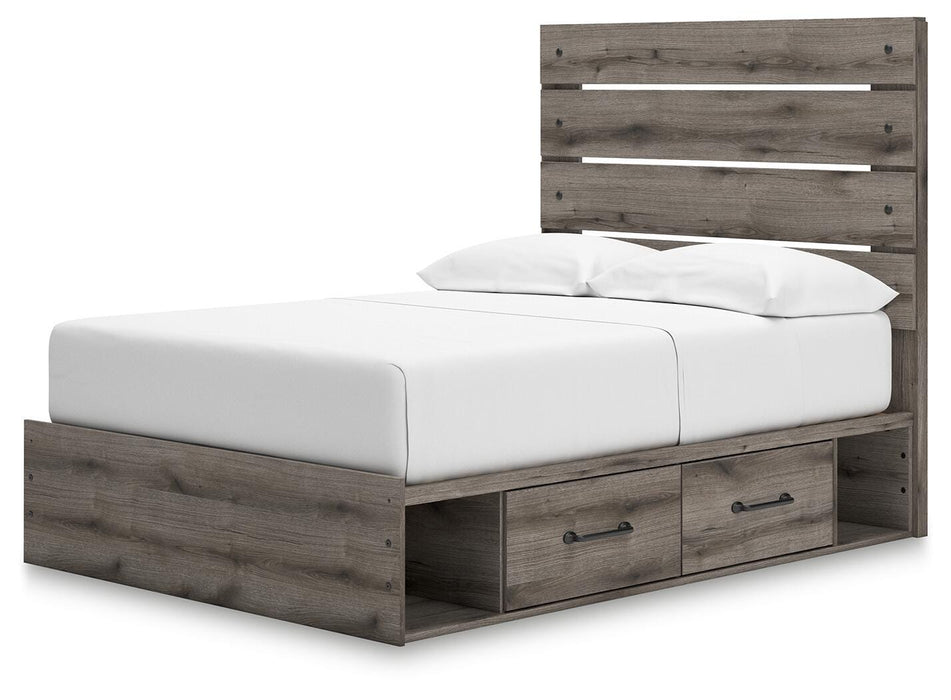 Graystorm Bed with Storage - Red Gate Home Furnishings (Ball Ground, GA)