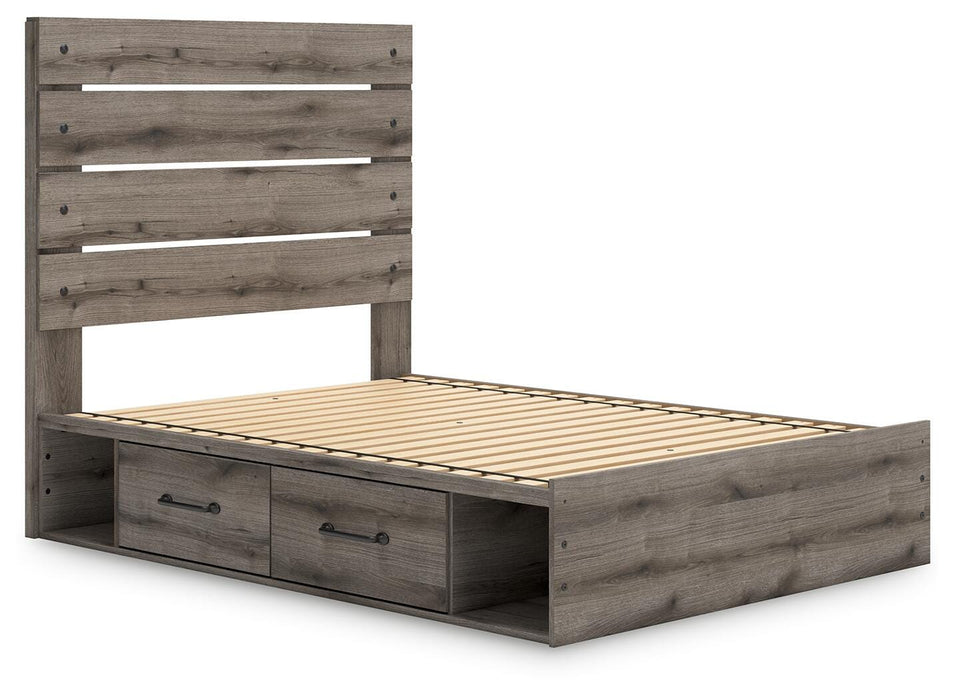 Graystorm Bed with Storage - Red Gate Home Furnishings (Ball Ground, GA)