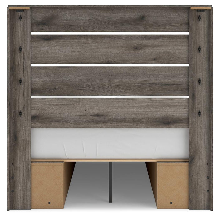 Graystorm Bed with Storage - Red Gate Home Furnishings (Ball Ground, GA)