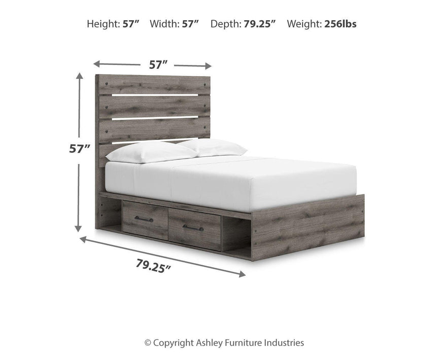 Graystorm Bed with Storage - Red Gate Home Furnishings (Ball Ground, GA)