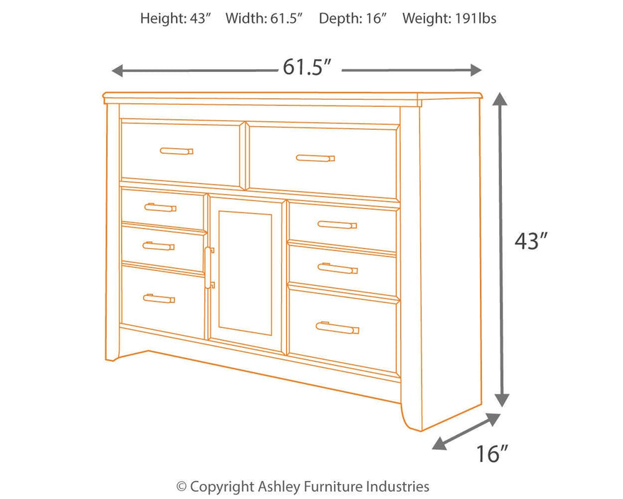 Juararo Dresser - Red Gate Home Furnishings (Ball Ground, GA)