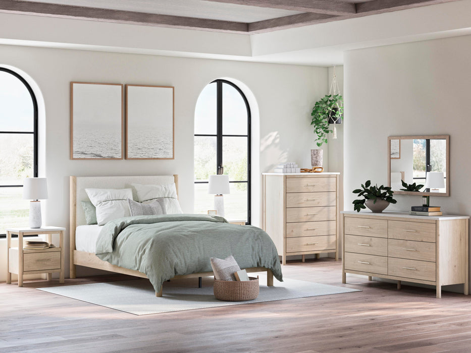 Cadmori Upholstered Bed - Red Gate Home Furnishings (Ball Ground, GA)