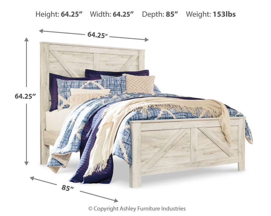 Bellaby Crossbuck Bed - Red Gate Home Furnishings (Ball Ground, GA)