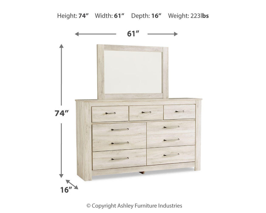 Bellaby Dresser and Mirror - Red Gate Home Furnishings (Ball Ground, GA)
