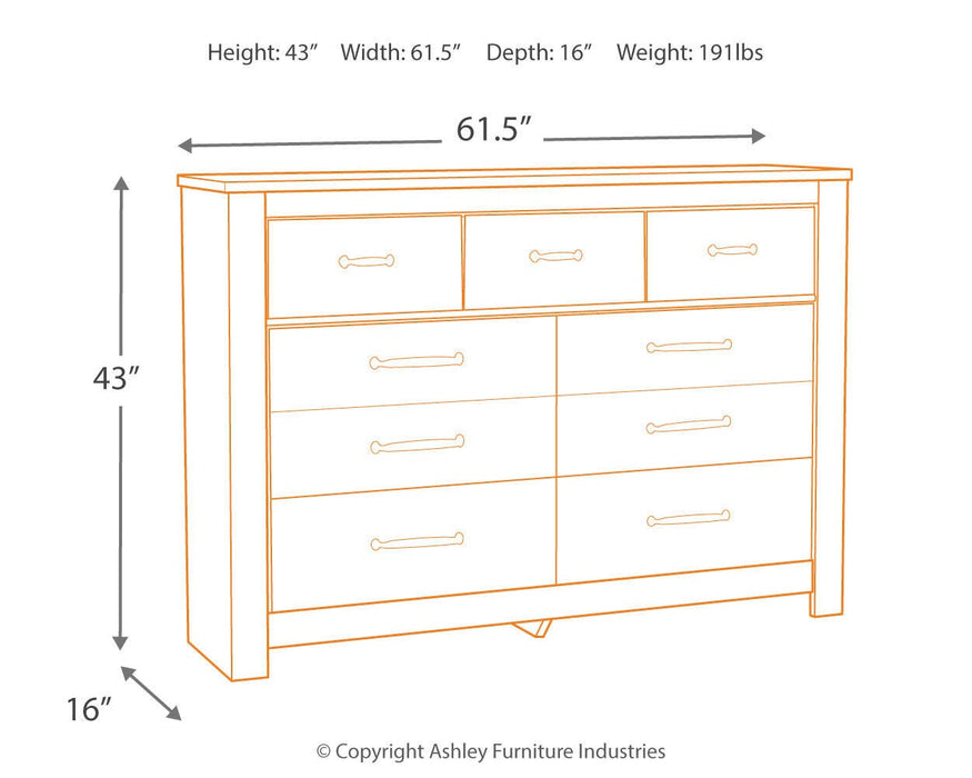 Bellaby Dresser - Red Gate Home Furnishings (Ball Ground, GA)