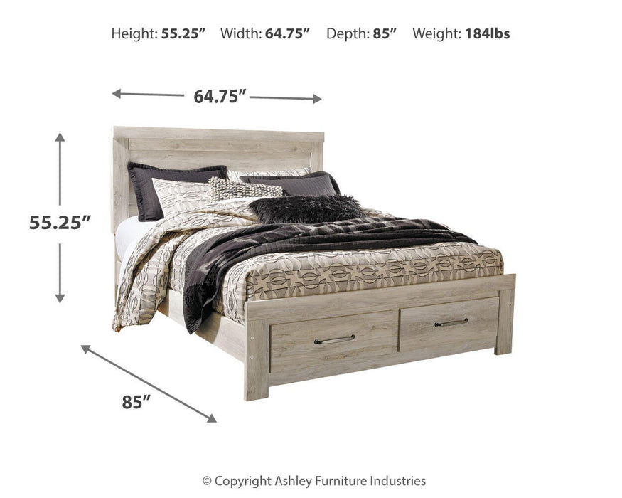 Bellaby Bed with 2 Storage Drawers - Red Gate Home Furnishings (Ball Ground, GA)