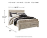 Bellaby Bed with 2 Storage Drawers - Red Gate Home Furnishings (Ball Ground, GA)