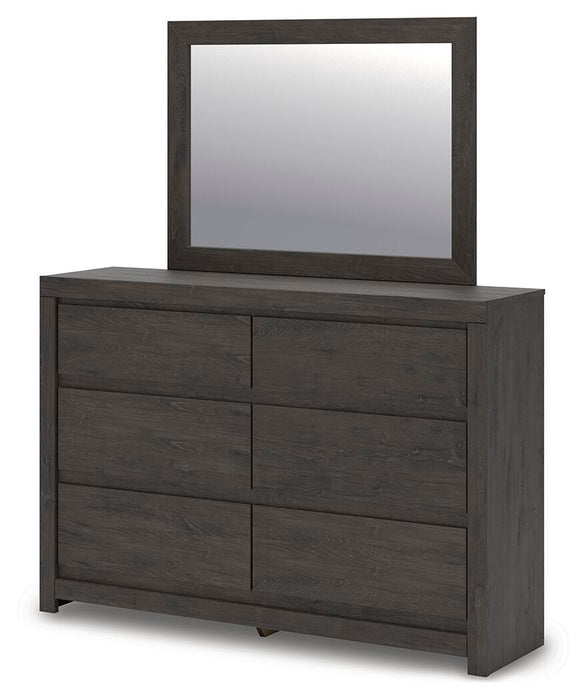 Fraluna Dresser and Mirror - Red Gate Home Furnishings (Ball Ground, GA)